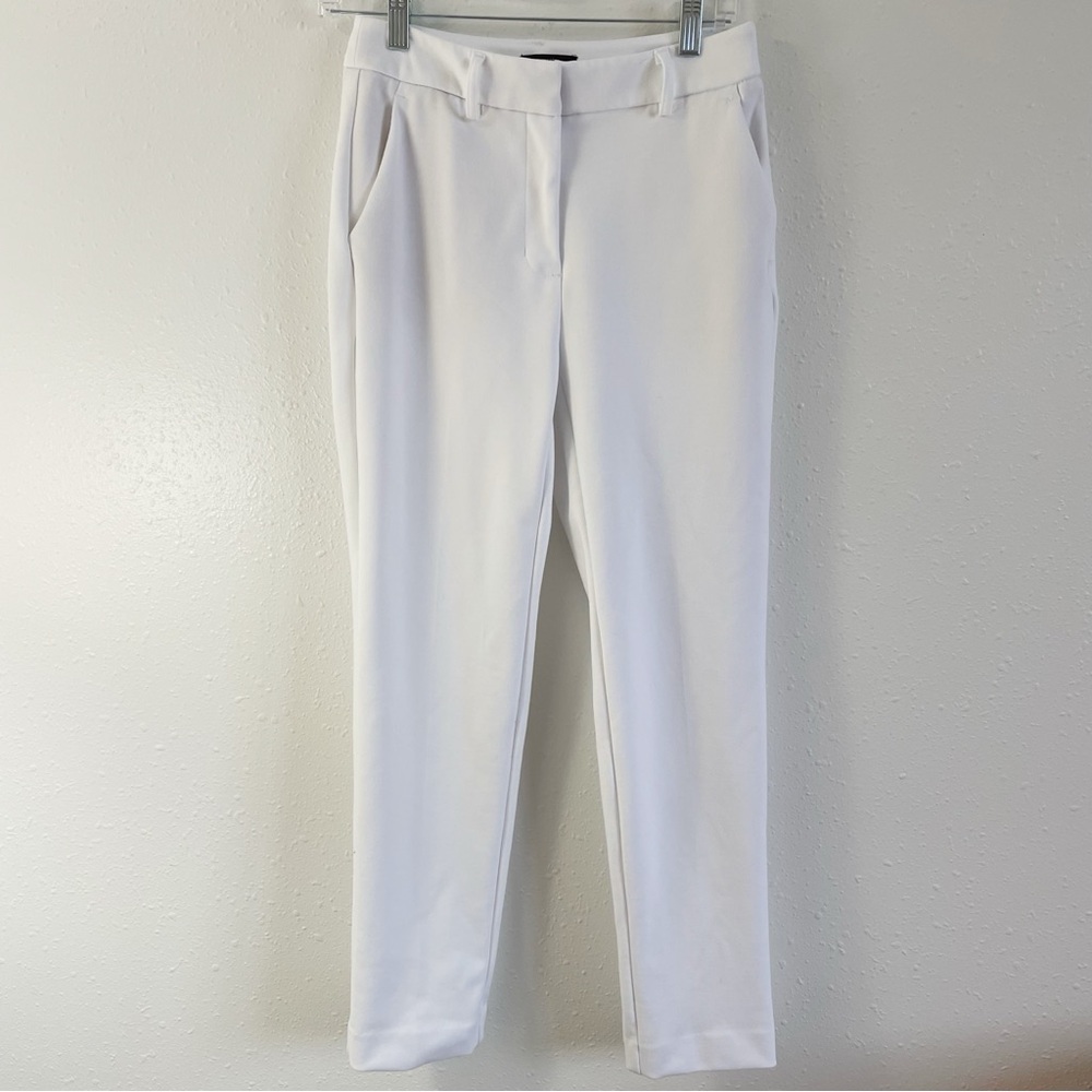 Vera wang white dress pants size 2